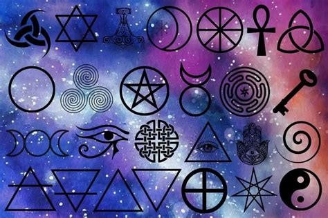 Deep meaning of witchcraft symbols